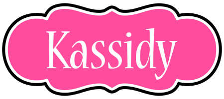 Kassidy invitation logo