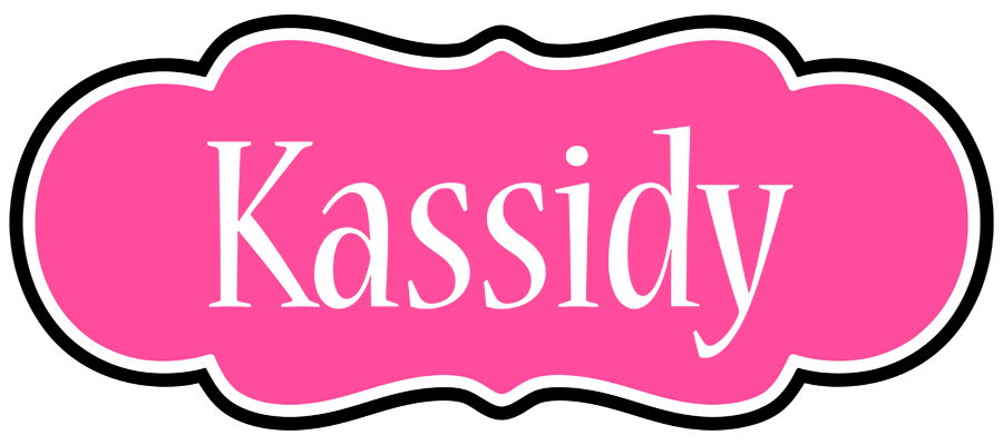 Kassidy invitation logo