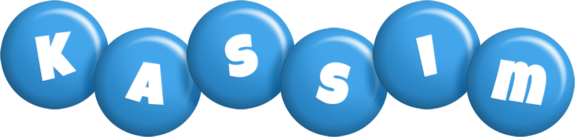 Kassim candy-blue logo