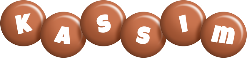 Kassim candy-brown logo