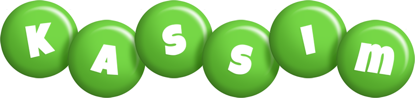 Kassim candy-green logo