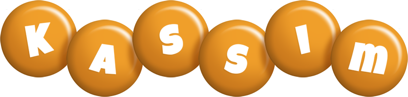 Kassim candy-orange logo