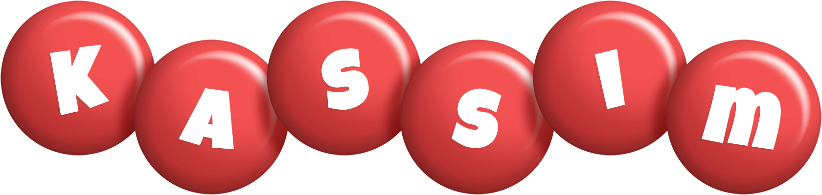 Kassim candy-red logo