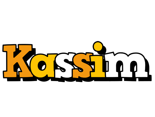 Kassim cartoon logo