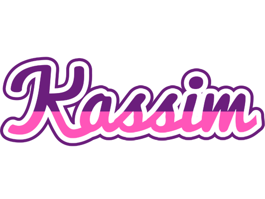 Kassim cheerful logo