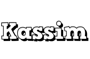 Kassim snowing logo