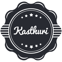 Kasthuri badge logo