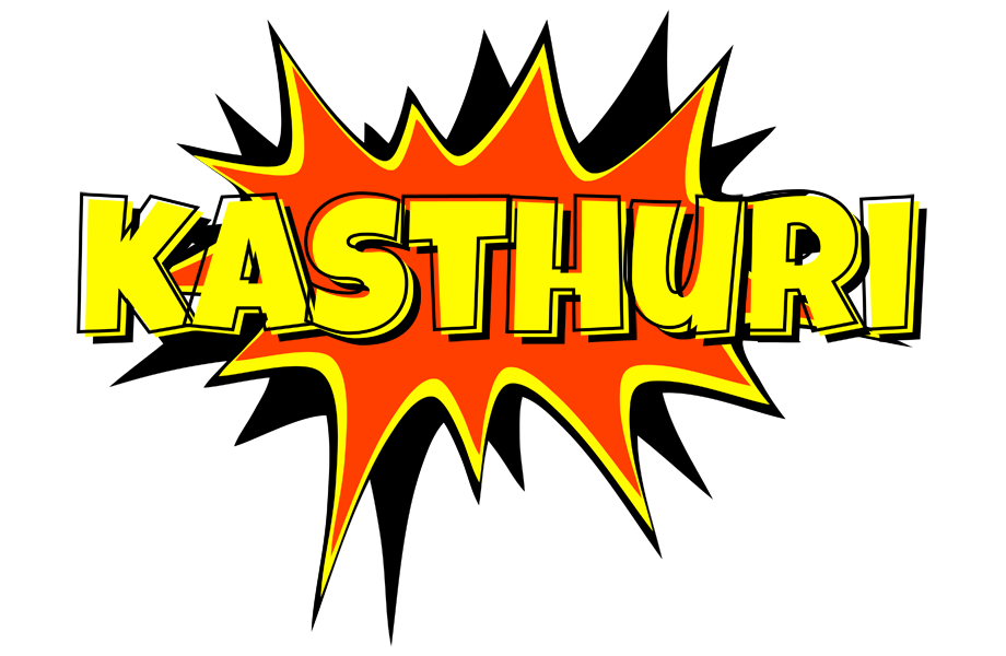 Kasthuri bazinga logo