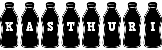 Kasthuri bottle logo
