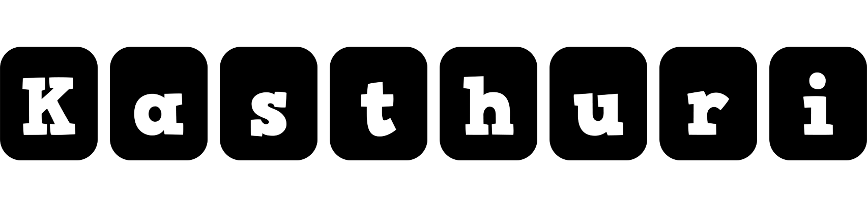 Kasthuri box logo