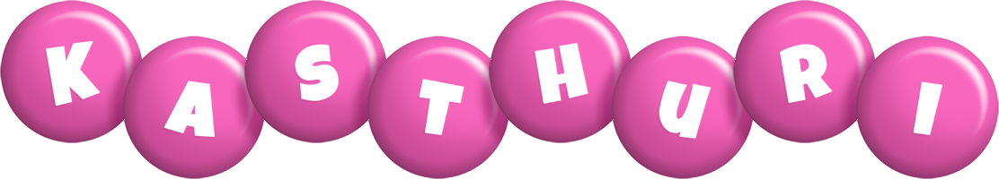 Kasthuri candy-pink logo