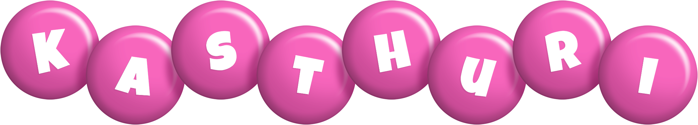 Kasthuri candy-pink logo