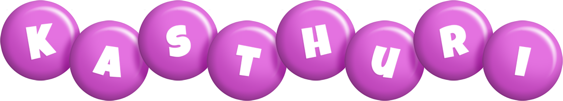 Kasthuri candy-purple logo