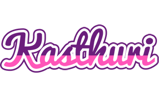 Kasthuri cheerful logo