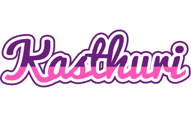 Kasthuri cheerful logo