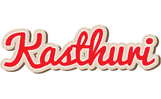 Kasthuri chocolate logo