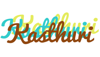 Kasthuri cupcake logo