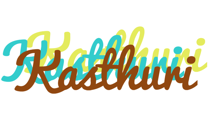Kasthuri cupcake logo