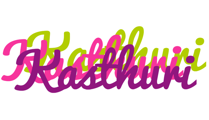 Kasthuri flowers logo