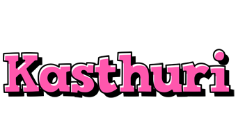 Kasthuri girlish logo