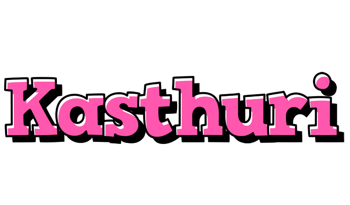 Kasthuri girlish logo