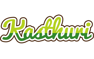 Kasthuri golfing logo