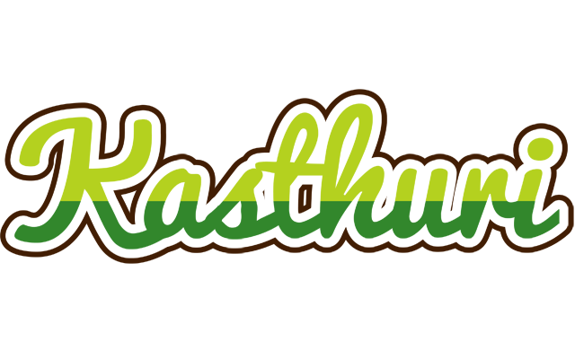 Kasthuri golfing logo