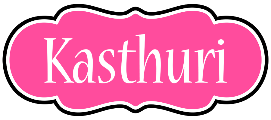 Kasthuri invitation logo