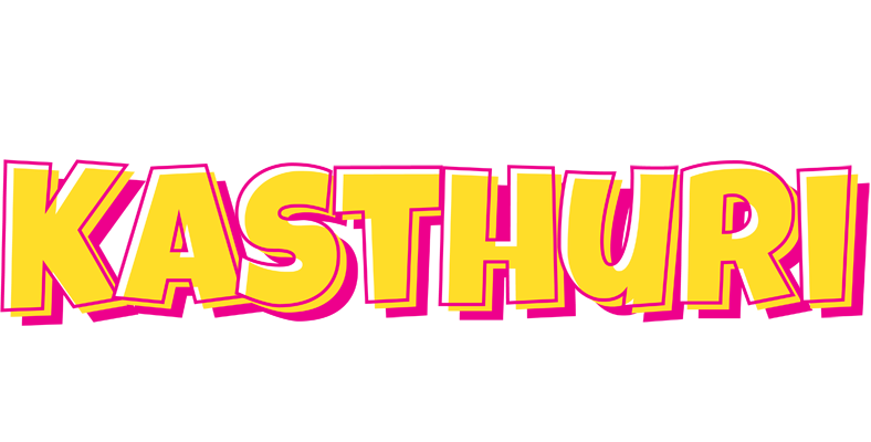 Kasthuri kaboom logo
