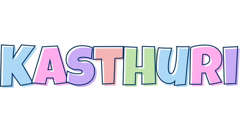 Kasthuri pastel logo