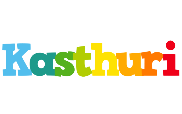 Kasthuri rainbows logo