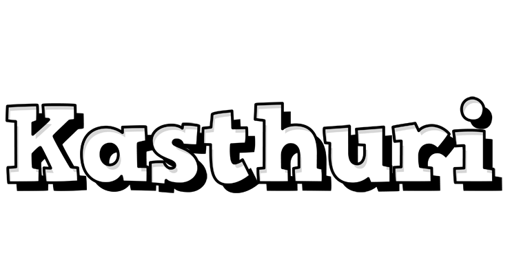 Kasthuri snowing logo