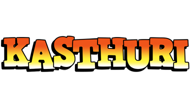 Kasthuri sunset logo