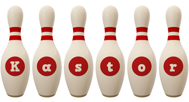 Kastor bowling-pin logo