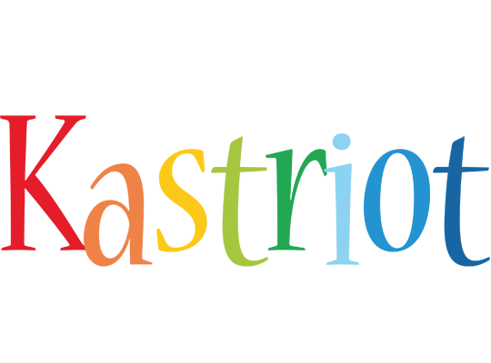 Kastriot birthday logo