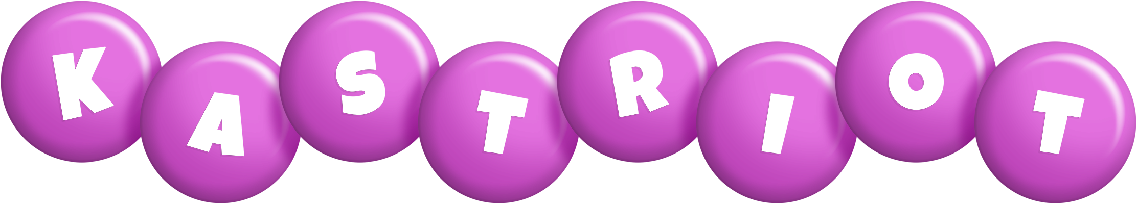 Kastriot candy-purple logo