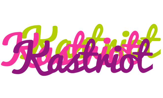 Kastriot flowers logo