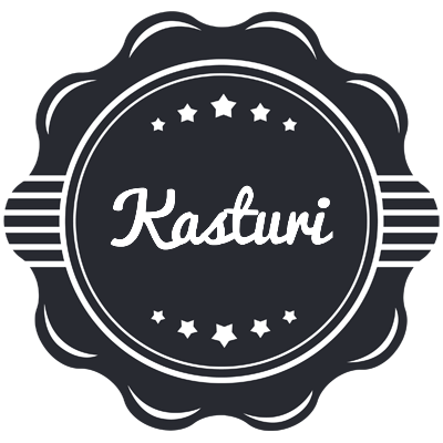 Kasturi badge logo