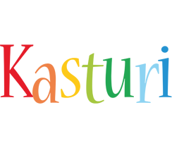Kasturi birthday logo