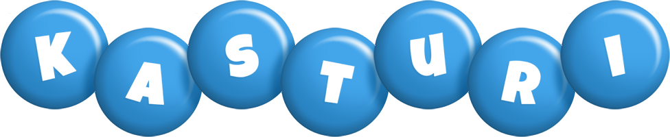 Kasturi candy-blue logo