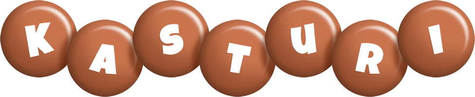 Kasturi candy-brown logo