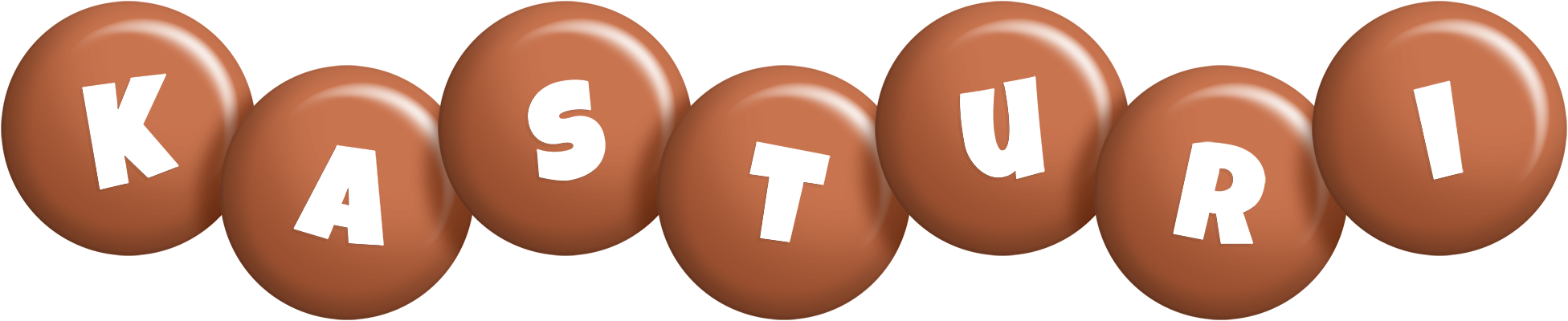 Kasturi candy-brown logo