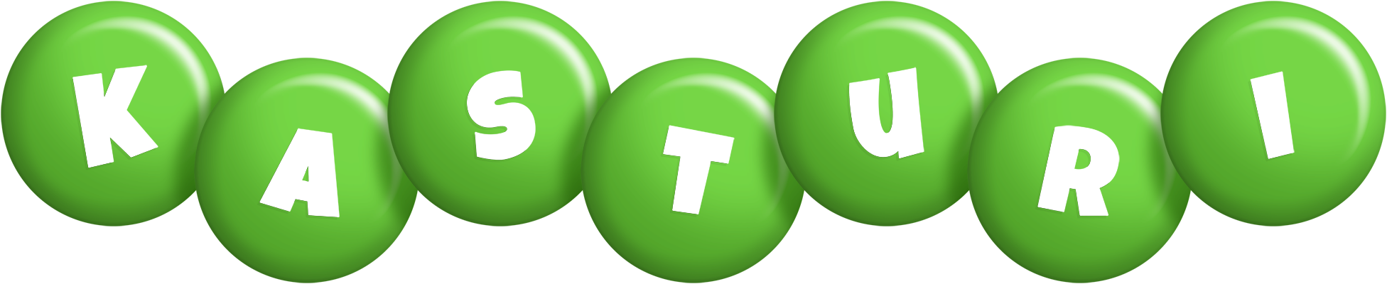 Kasturi candy-green logo