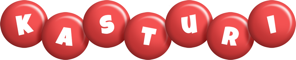 Kasturi candy-red logo
