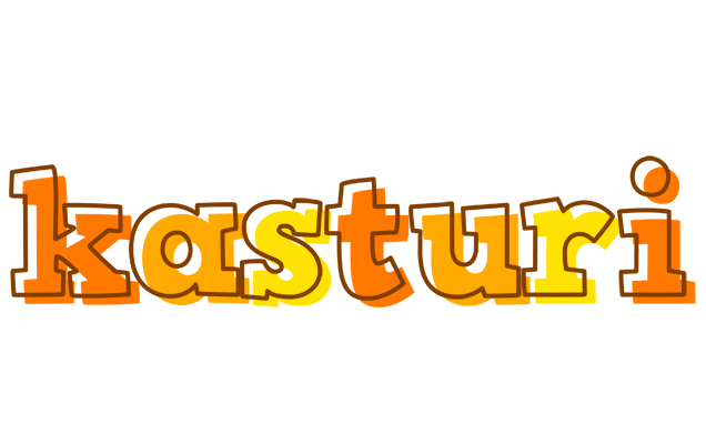Kasturi desert logo