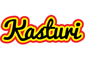 Kasturi flaming logo