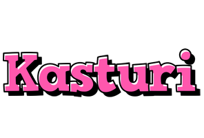 Kasturi girlish logo