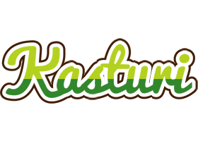 Kasturi golfing logo