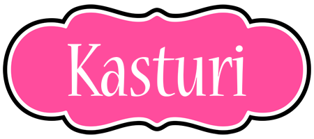 Kasturi invitation logo