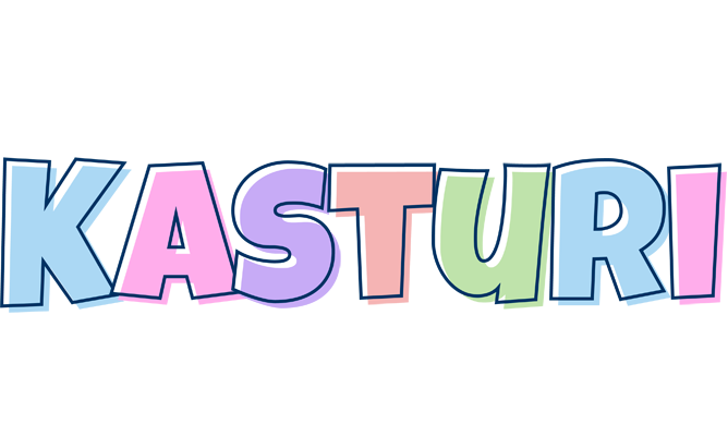 Kasturi pastel logo